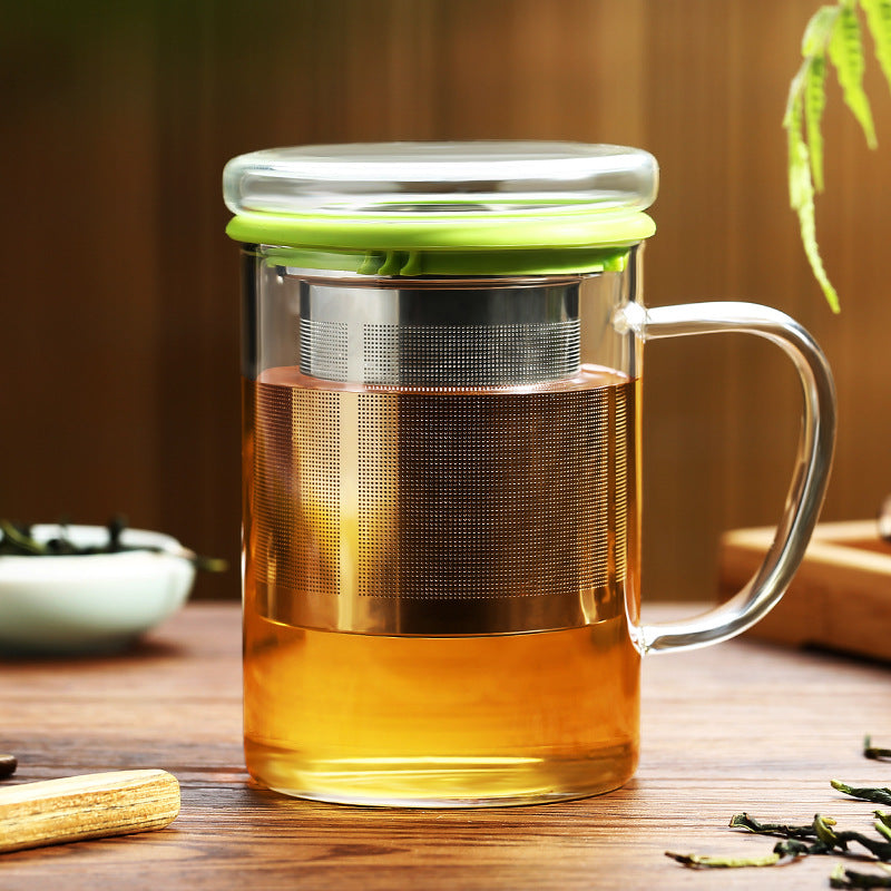 Glass Tea Infuser Mug